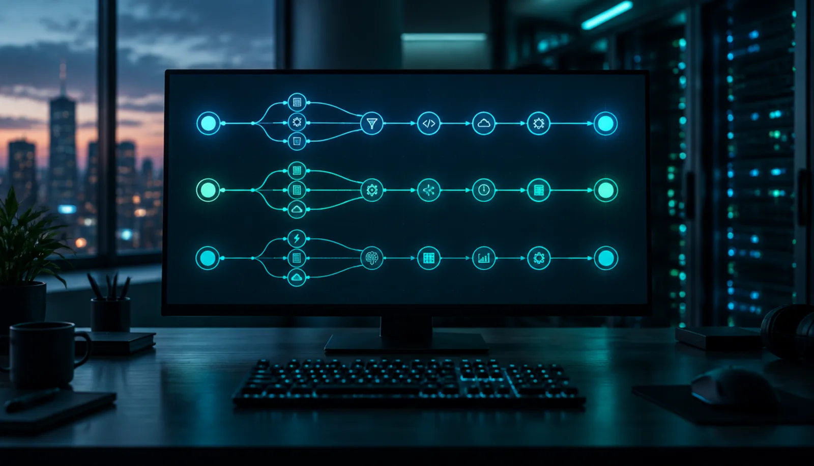 Comparativa de las plataformas de automatización n8n, Make y Zapier para empresas
